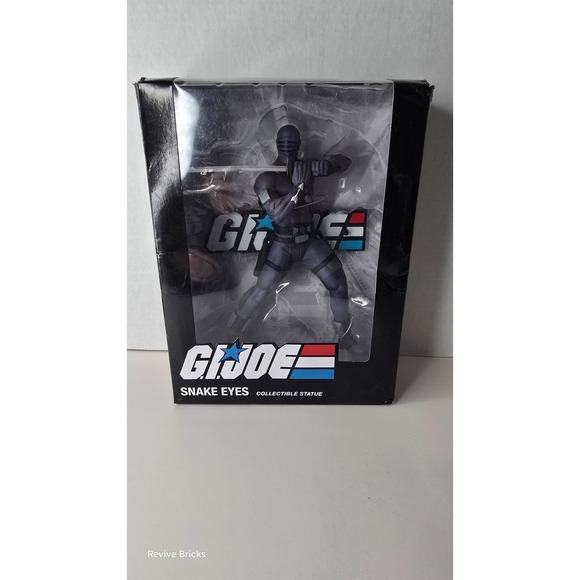 Hasbro Other - Hasbro GI Joe Snake Eyes PCS Collectible 8" Statue 2020 Brand New‎ NRFB Great